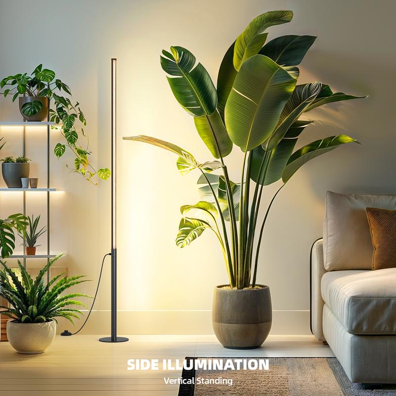 Barrina T10 Pro Standing Grow Light with Timer, 42W, 169 LEDs, Full Spectrum, Vertical Light, Wide Coverage, 4FT to 5.6FT Height with Foot Switch