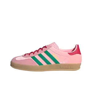 Adidas Gazelle Indoor Glow Pink Court Green Women’s Perfect Daily Casual Fashion Footwear Walking Sneakers Shoe Girl Trainer