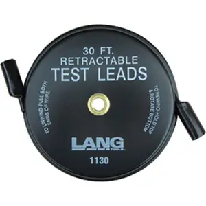 Lang LNG-1130 30 ft. Retractable Test Leads