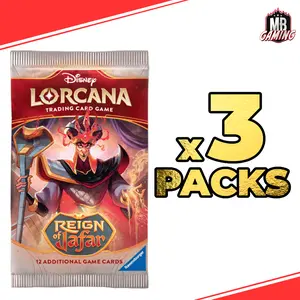 Lorcana: Reign of Jafar Booster Pack x3