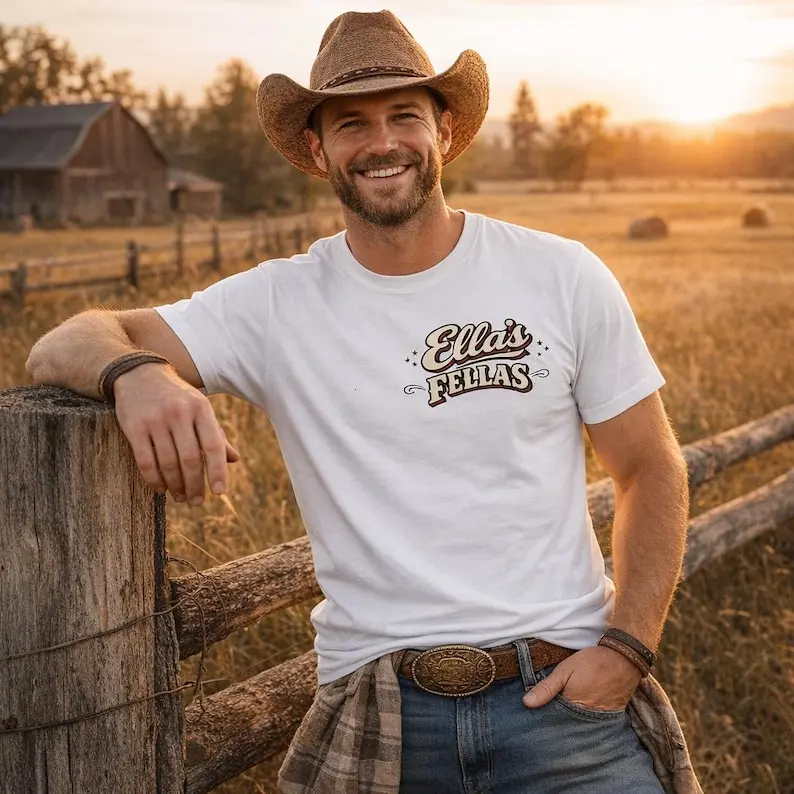 Ella Fella Shirt, Ella Langley Vintage Concert Tee, Western