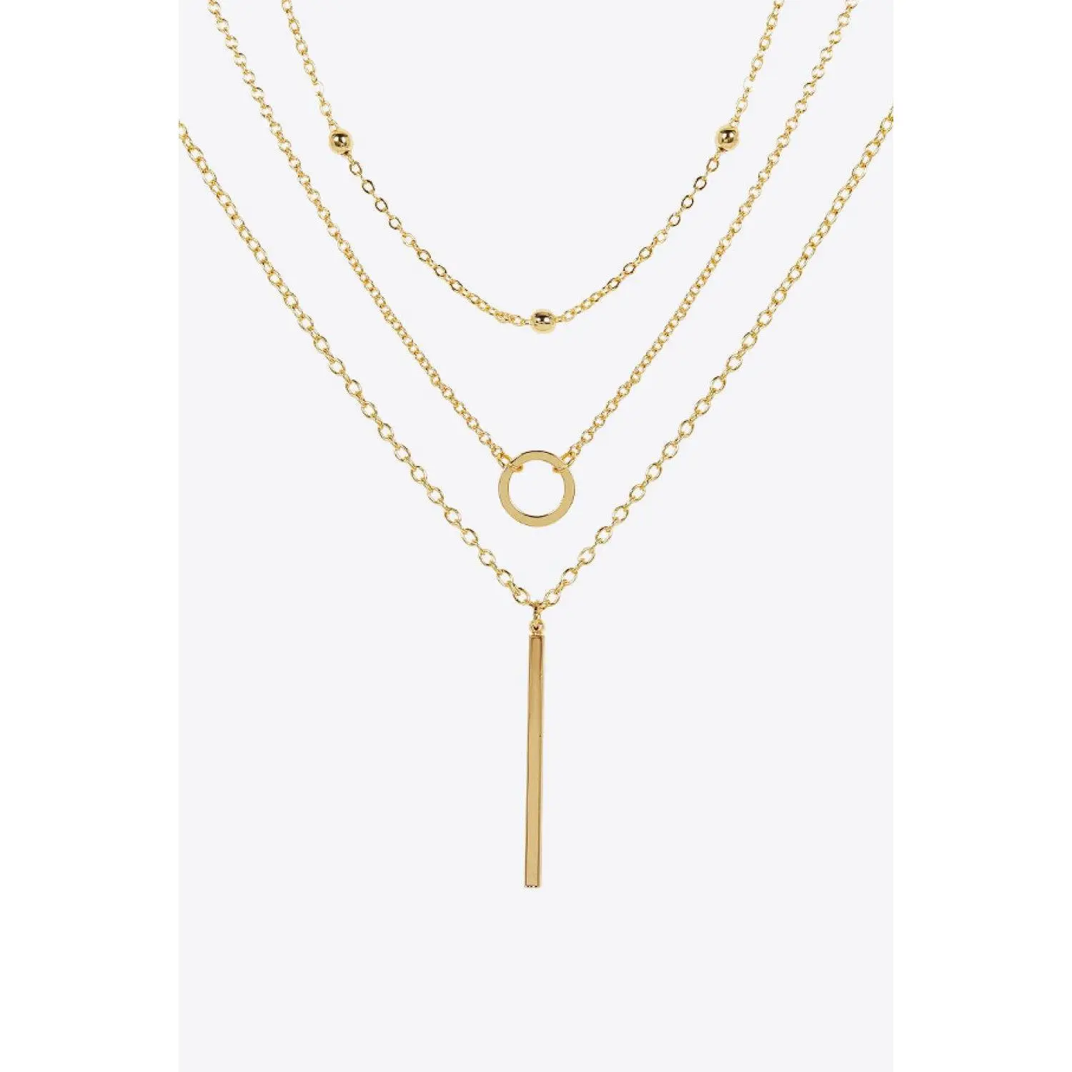 Basic Three-Piece Chain Necklace Set