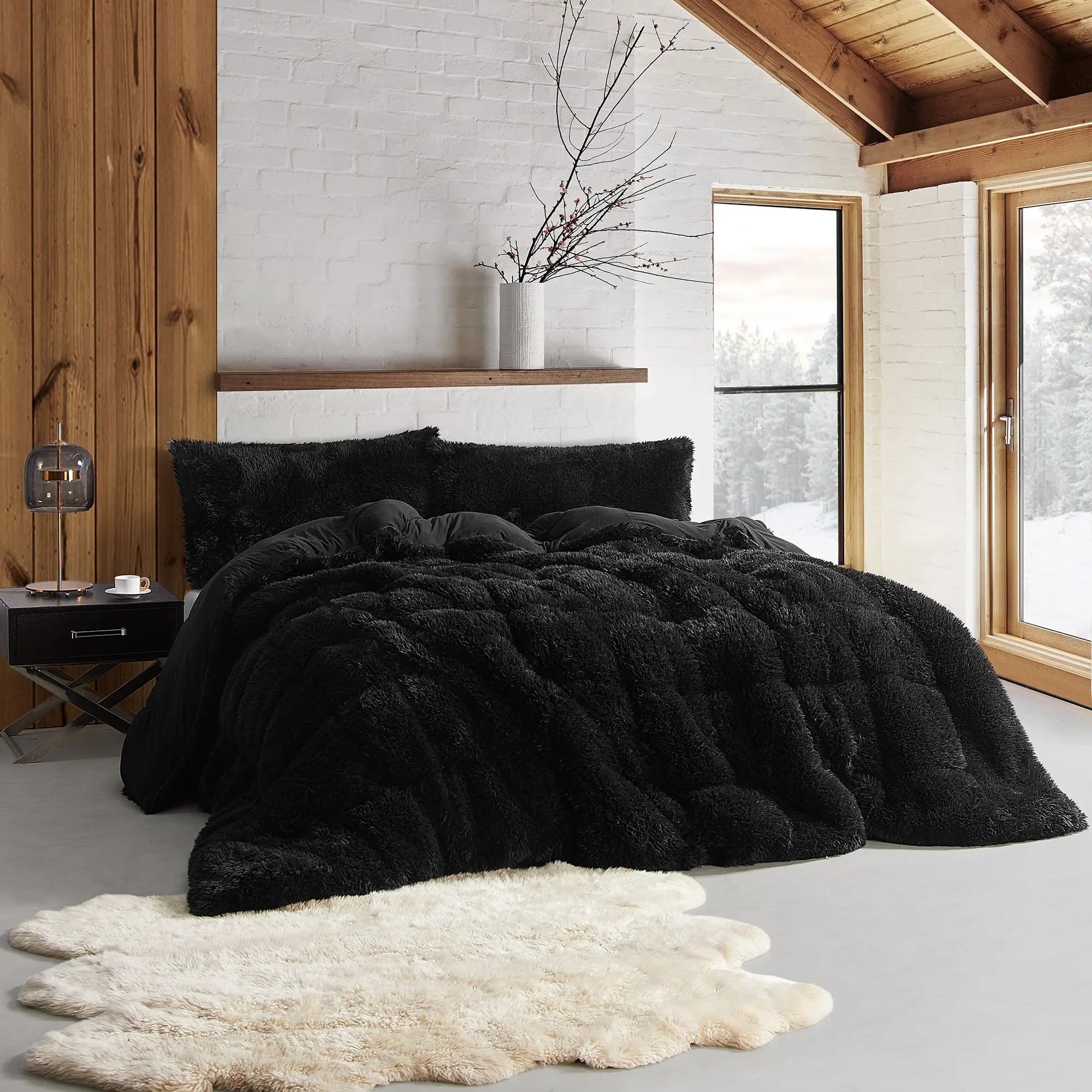 Alaskan Winters - Coma Inducer Oversized Comforter - Black