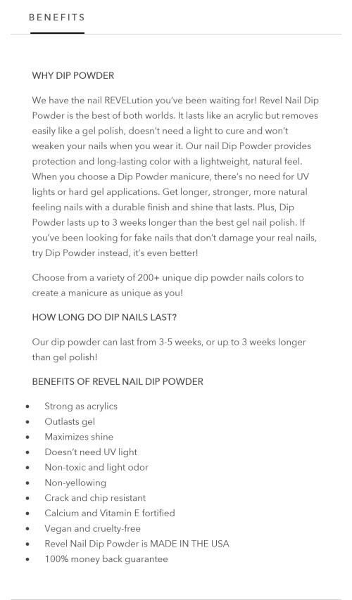 Dip Nail Powder Liquid Set