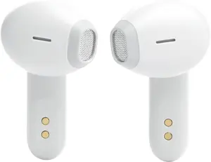 Vibe Wireless Bluetooth Earbuds - White Audio Headphone with Water Resistant Design, Fast Charging Function