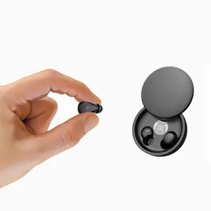 MSHUKCOE Smallest Invisible Mini Earbuds Wireless Bluetooth, Low Profile Micro Tiny Discreet Hidden Earbuds for Work, Small Headphones, Invisible Sleep Wireless Earphone for Small Ear Canals