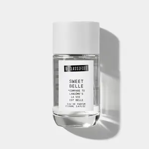 Declassified SWEET BELLE  | Long-Lasting Floral Fruity | Orange Blossom, Orris, Jasmine Sambac, Patchouli,  Vanilla & Tonka Bean  |100ml Women Eau de Parfum