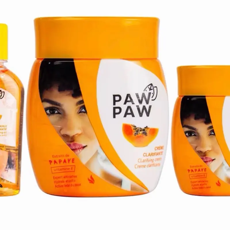4 in-1 Paw Paw Papaya Set – Cream + Oil – Vitamin E &soap