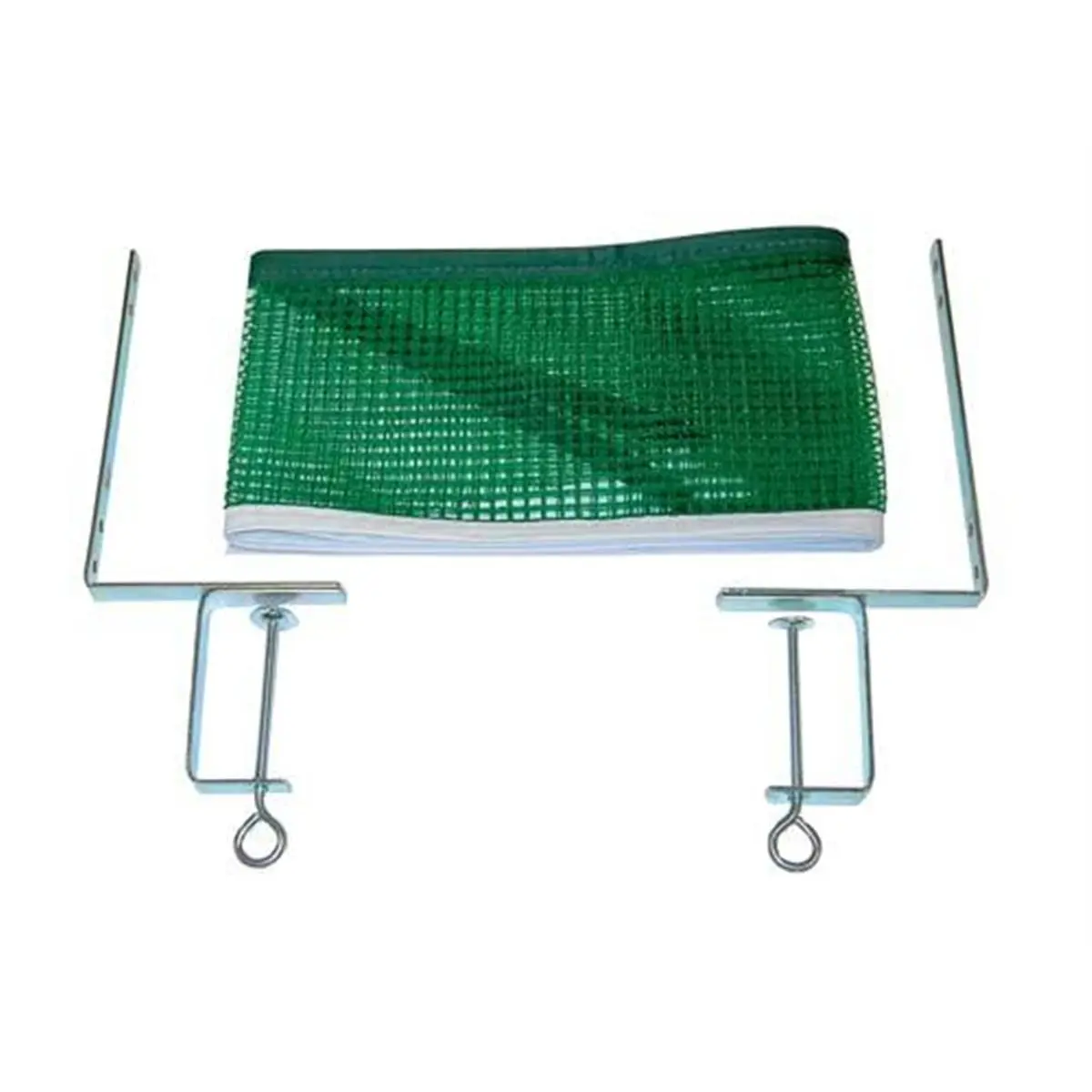 Champion Sports Tie-On Table Tennis Net & Post Set, 1/2-Inch Metal Posts, High-Quality Components, Table Tennis Nets for Game Use