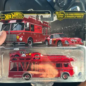 Hot wheels premium Ferrari 250 gto transporte Fiat 642 rn2 Bartolito
