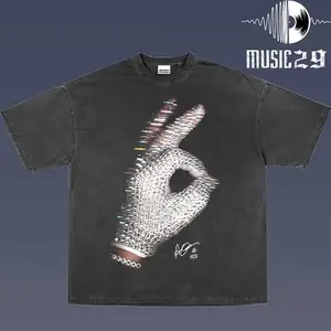Music 29 -  THE ICEMAN TEE Washed T-Shirt, Vintage Y2K Streetwear Graphic Tee, Oversized Distressed Shirt, Retro Dark Aesthetic Cotton Tee, Unisex Washed Tee Gildan Hoodie Sweatshirt 2026 Music Tour
