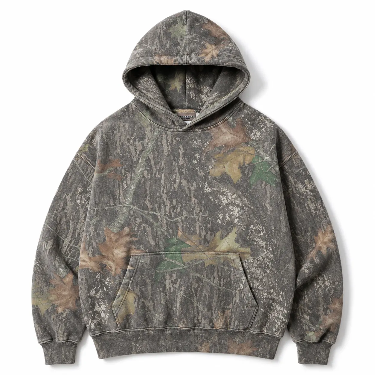 90s Real Tree Camo All-Over Crew Neck Hoodie Camouflage Pattern Vintage 1990s Outdoors Jerseys Long Sleeves Men's Tops, Hoodie 3D Camo