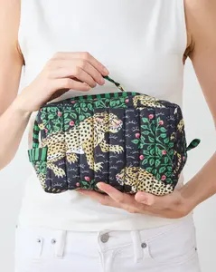 Bagheera - Quilted Pouch - Ink