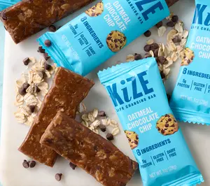 KiZE Concepts (20) Snack Bars in Peanut Butter or Chocolate Chip