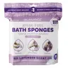 Scrubzz Disposable No Rinse Bathing Wipes - 25 Pack - Simply Dampen, Lather, and Dry Without Shampoo or Rinsing - Lavender