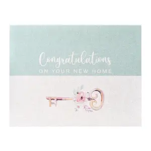 Yay Novelty 210 5.5 x 4.25 in. Radiant Pearl Cardstock Greeting Card - Congratulations Card Home
