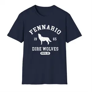 Dire Wolf Fennario Vintage Rock T-Shirt – Jam Band Inspired Phys Ed Style Tee