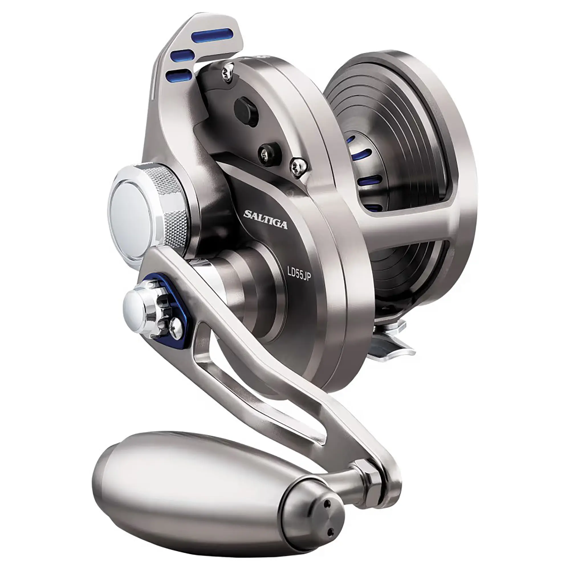 Daiwa Saltiga Oversized Aluminum Lever Drag 2-Speed Fishing Reel with Tournament Drag, More Power & Smoothest Performance, Reels