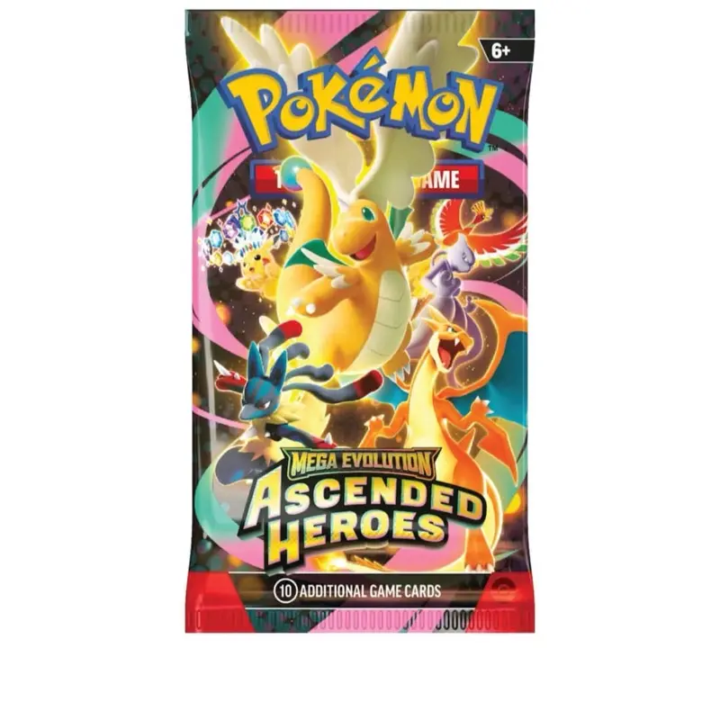 Pokémon Ascended heroes 5 packs