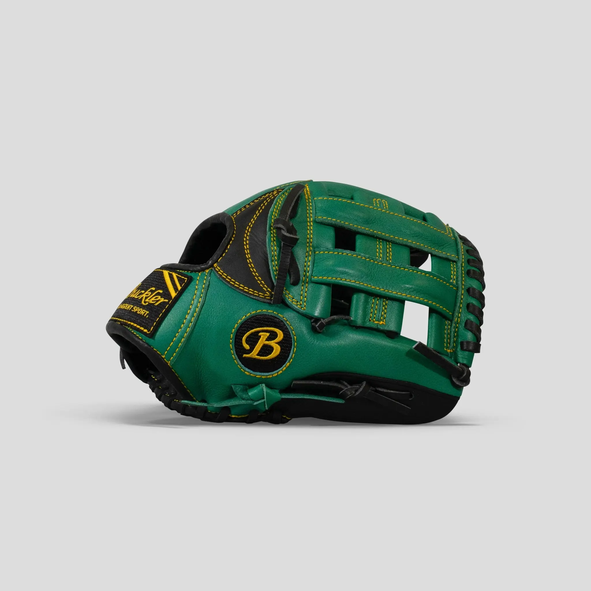 Junior Select 12" 8U-11U Baseball Green/Black Outfielder Glove