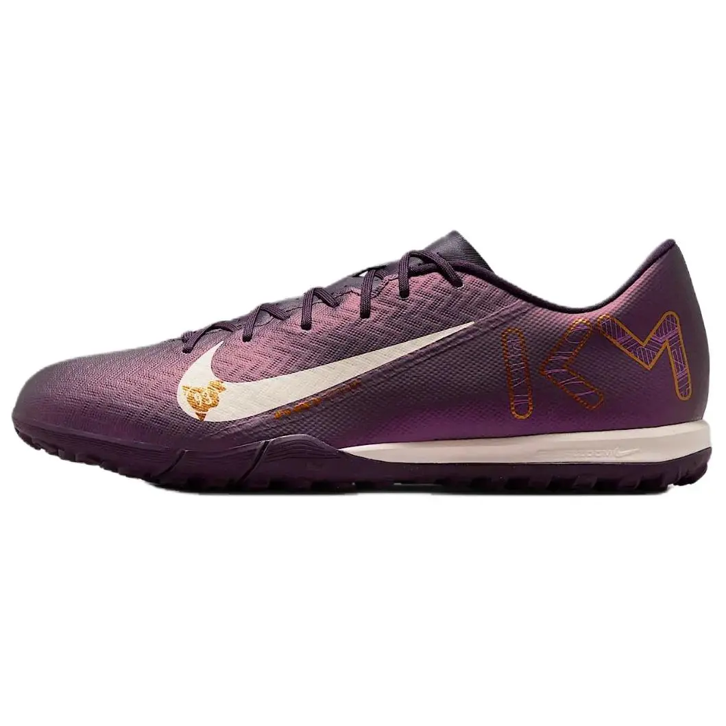 Nike Mercurial Vapor 16 Academy TF Kylian Mbapp Grand Purple Versatile Durable Non-slip Soccer Cleats Unisex White FQ8384-500