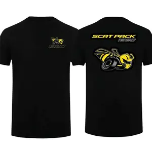 Scat Pack x 1320video Bee T-shirt, Car Lover Shirt, Racing Shirt, Speed, Style & Performance, Summer T-shirt Menswear Car Parts Graphic Design