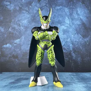 Dragon Ball Complete Form Cell Figure, Anime Collectible Model, Desktop Decor, High Detail, Perfect Gift for Boys, Dragon Ball Accessories