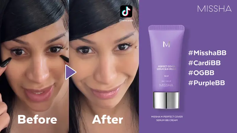 Product Introduction of [MISSHA Official] M Perfect Cover Serum BB Cream (35ml) - Bifida Ferment Lysate Serum-Infused BB Cream for Anti-Aging Skin Rejuvenation, Skin Tint, Tinted Moisturizer, Skin Care Foundation Makeup,Superfood Complex,Glass Skin CardiBB OGBB PurpleBB 1