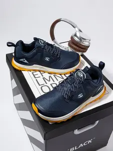 HOBIBEAR Men's Wide Foot Vintage Breathable Athletic Running Shoes, Casual Round Toe Low Top Sneakers, All Season Comfortable Textile Sportswear