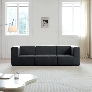 nugget couch Sofa, 89" Comfy Sofa Couchwith Extra Deep Seats, Modern Sofa- 3Seater Sofa, offwhite Bouclé