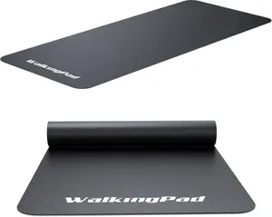 WalkingPad NBR Rubber Exercise Mat, Wide Surface Floor Protector with Textured Anti-Slip Grip for Treadmill Walkpad, Shock Absorbing & Noise Reducing