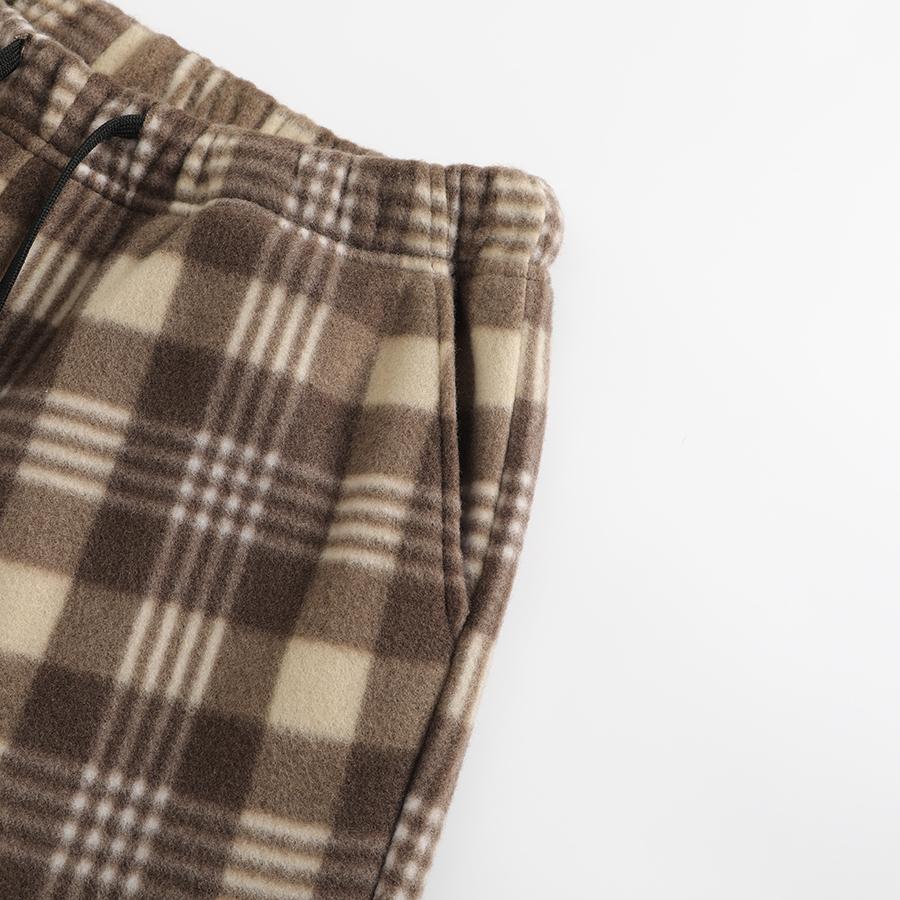 Men's Checked Baggy Pants - 3-Pack, 2-Pack or Single Option Available, Vintage Plaid Polyester Casual Wide-Leg Drawstring Streetwear, Fall & Winter Menswear Essential