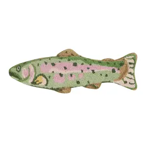 Trout Hook Pillow