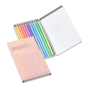 Holbein Artists Colored Pencils Set of 12, Pastel