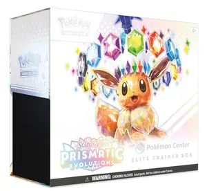 Pokémon TCG: Scarlet & Violet-Prismatic Evolutions Pokémon Center Elite Trainer Box