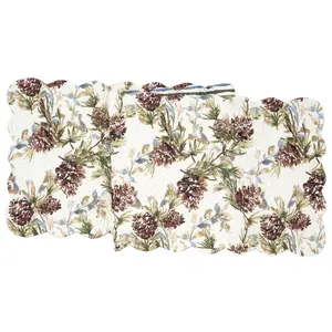 14" x 51" Cooper Pines Table Runner by Valerie