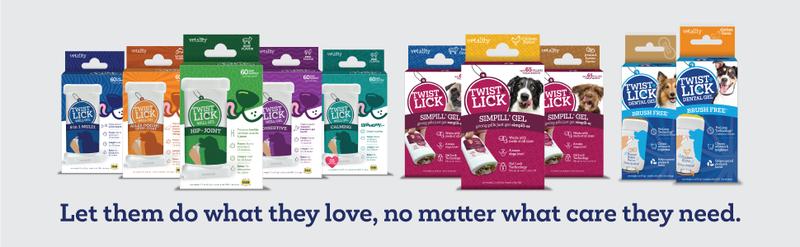 Vetality Twist+Lick Well Gel Calming for Dogs