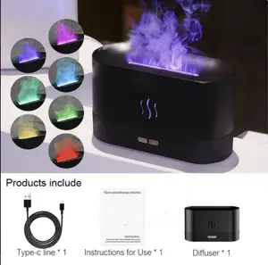 Cirquix Pro black essential oil diffuser