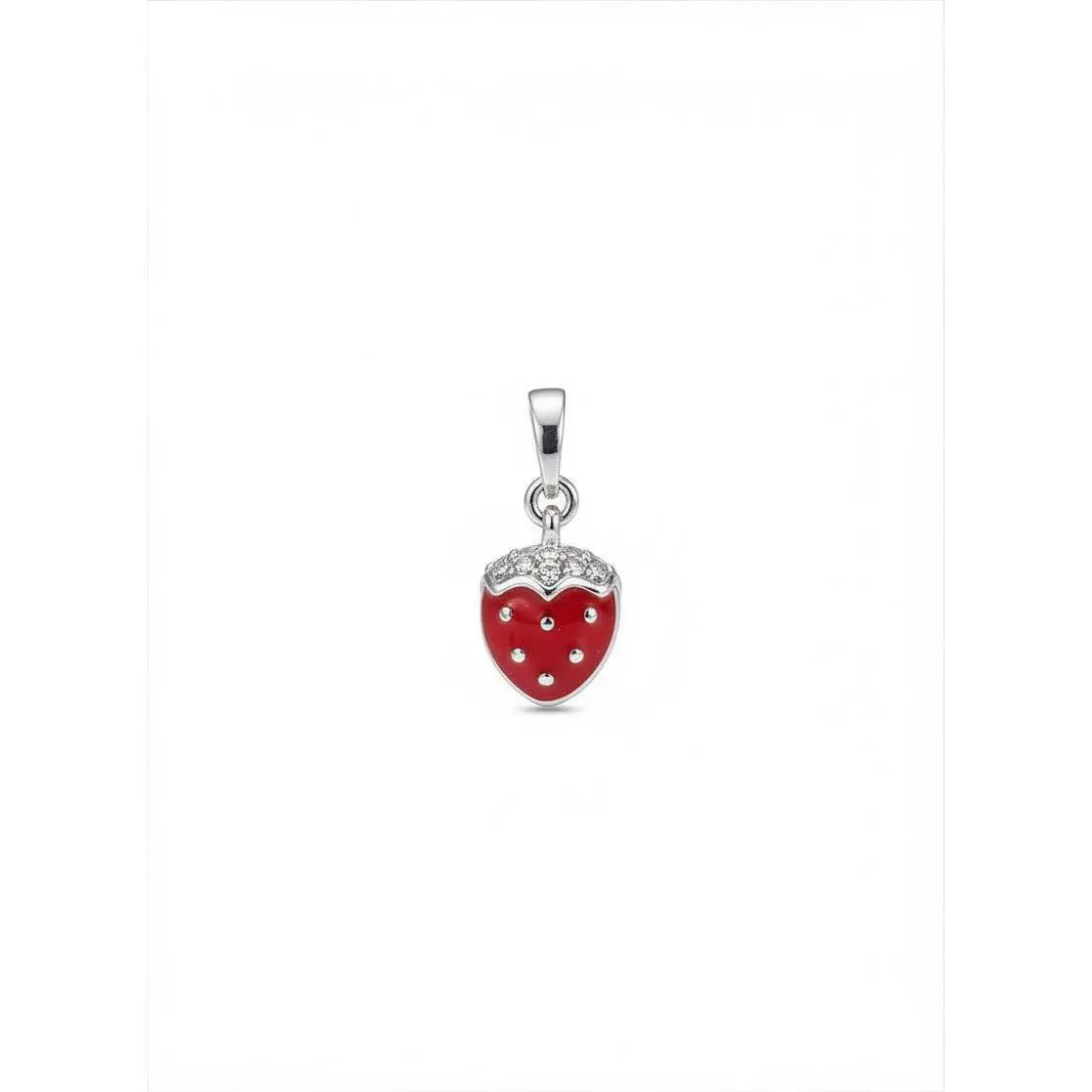 Small Strawberry Pendant