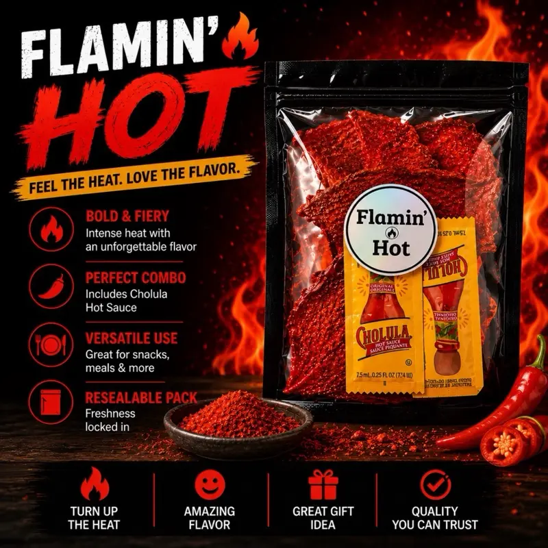 Carne seca flamin hot