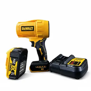 DEWALT FIW212 21V Max Lithium Ion Cordless High-Power Blower - Lightweight 508g Body for DIY Enthusiasts’ Rapid Cleanup Tasks, 1050W Powerful Airflow to Reduce Fatigue During Prolonged Use air portable Dryer with Plug engine