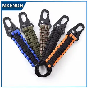 Carabiner Umbrella Rope Keychain Outdoor Camping Climbing Tactical Survival Tool Eagle beak Snap Clip Lock Buckle Hook