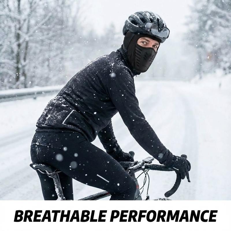 Protection Windproof, Dust-Proof and Breathable Winter Warm Mask Balaclava Ski Face Mask Mototrcyle and Cycling Thermal Face Mask for Men and Women Black ski  masks mask  men