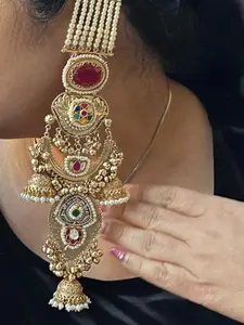 Brass earrings/Gold Jhumka Brass Silver Jhumka/Boho Jhumka, Gold Jhumka, Light weight Chandbaali SLA Jhumka,Brass,grand earrings