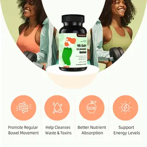 HappieVita 15-Day Cleanse Detox – Rapid Flush – 30 Capsules