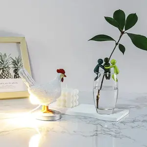 Chicken & Duck Desktop Decoration Lamp, Holiday Decorations for Christmas Easter Birthday Gifts, Model Xinghao L63