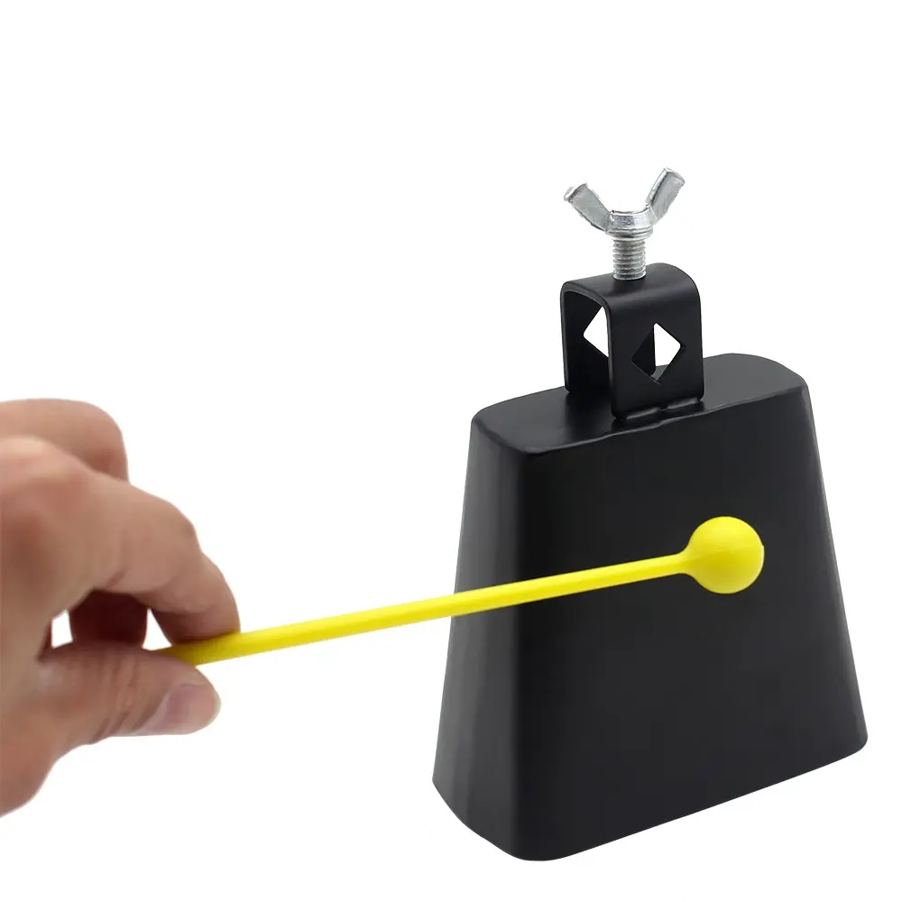 Percussion Music Cowbell Creates Sound Beautiful Sound  with Drum Sticks  for Band Performances Festive Cheers  Christmas Weddings  Birthdays