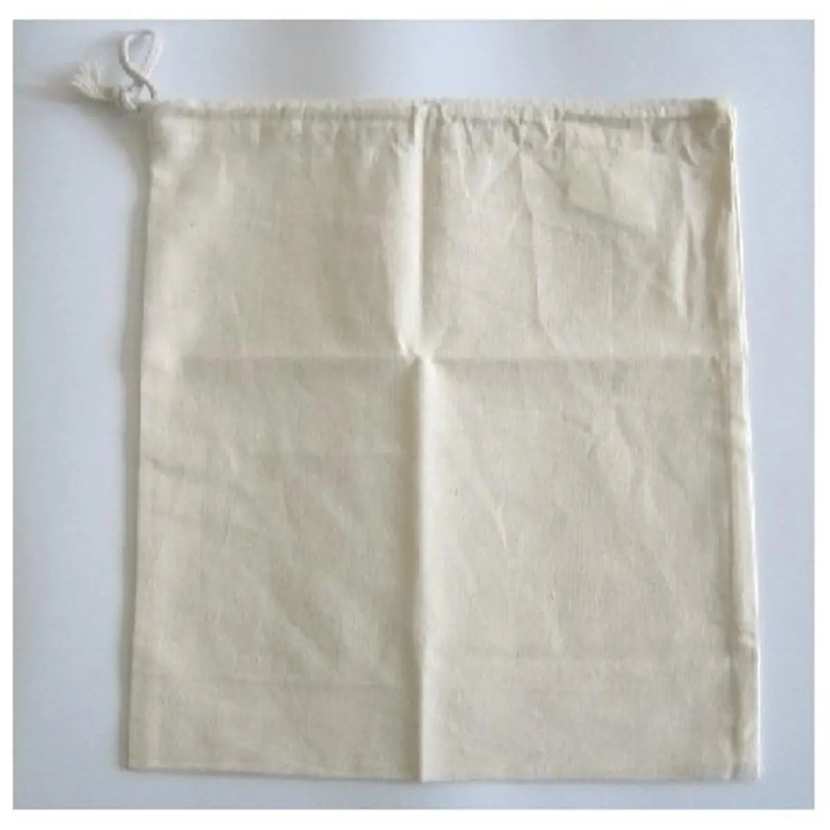 212 MAIN Smooth Cotton Pouch Dog Feeding Bag - Euro Cuisine CB12 Model, Drawstring Top, Creamy Cheese Prep Supply