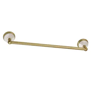 Kingston Brass  18 in. Victorian Towel Bar, Brushed Brass