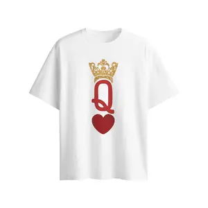 comfort tshirtQueen of Hearts Vintage Inspired Tee, Valentine's Day Gift T shirt, Birthday Gift Girl, Hearts t shirt, Gift for Girl friend